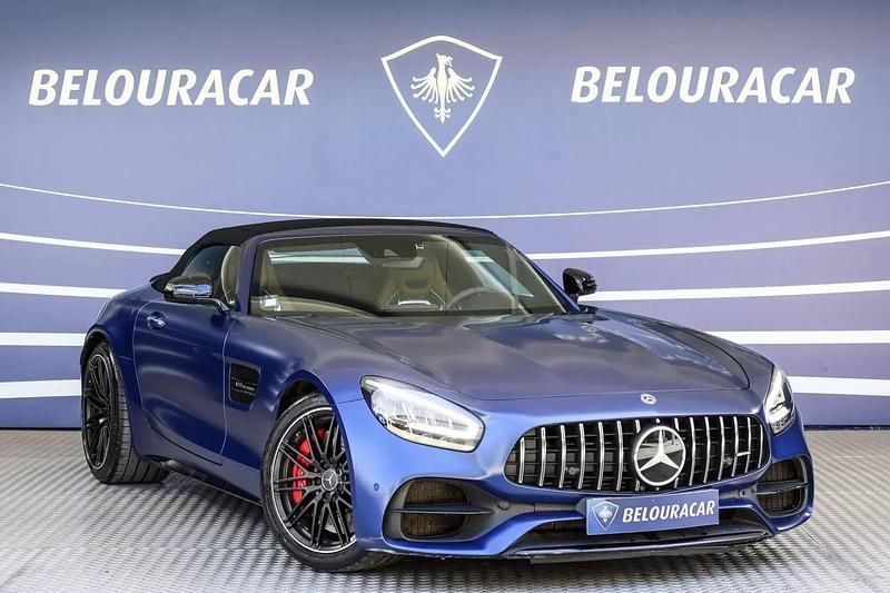 Usado Mercedes AMG GT AMG 557 HP (409 kW) 2019 Azul Cabrios