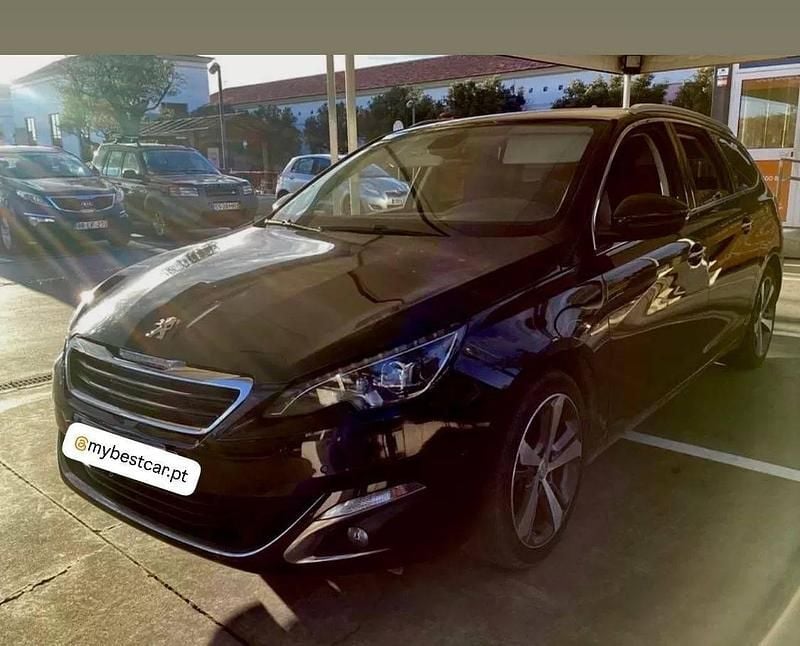 Preto Usado 2016 Peugeot 308 Allure Carrinha | € 10.900 (Preço justo) - Imagem 1/4