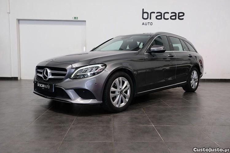Cinza Usado 2019 Mercedes C200 Avantgarde Carrinha | € 18.500 (Preço justo) - Imagem 1/1