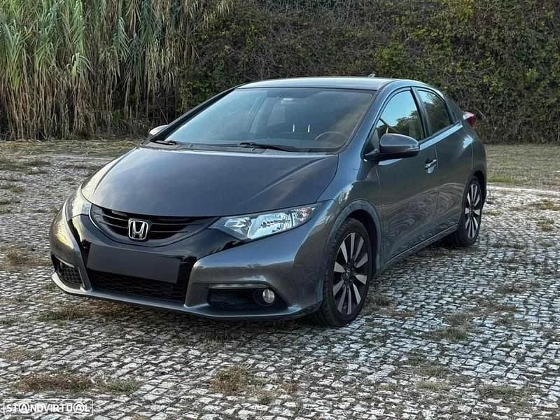 Cinzento Usado 2015 Honda Civic Citadino | € 13.450 (Bom preço) - Imagem 1/4