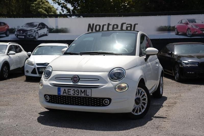 Branco Usado 2020 Fiat 500 Lounge Citadino | € 10.235 (Bom preço) - Imagem 1/4