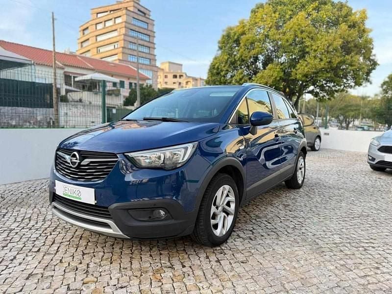Usado Opel Crossland X 110 HP (80 kW) 2019 Azul SUV