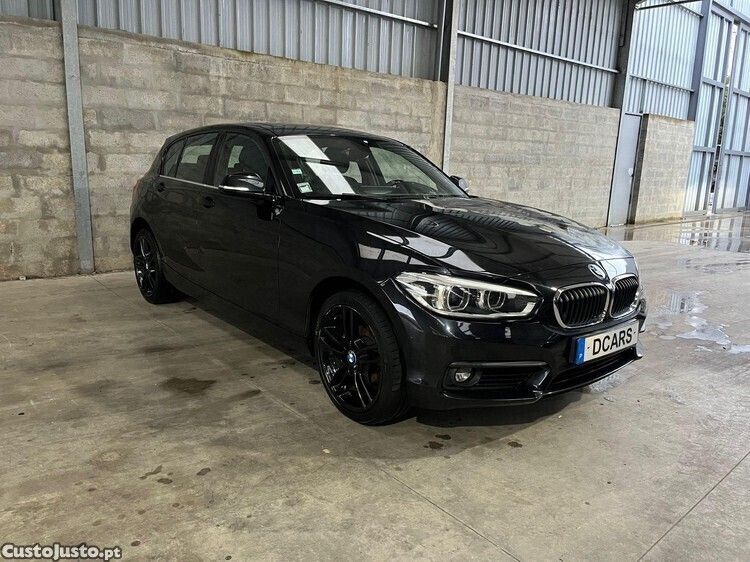 Preto Usado 2016 BMW 118 Citadino | € 6.880 - Imagem 1/1