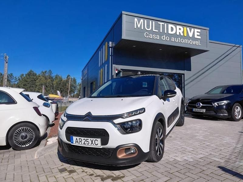 Branco Usado 2022 Citroën C3 Feel | € 13.900 (Preço justo) - Imagem 1/4