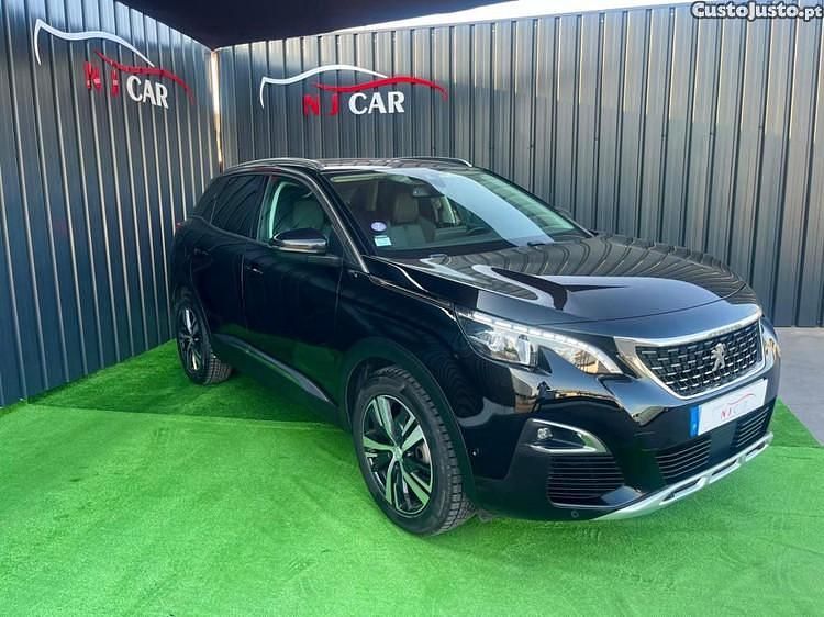 Preto Usado 2019 Peugeot 3008 Allure Sedan | € 18.250 (Caro) - Imagem 1/1
