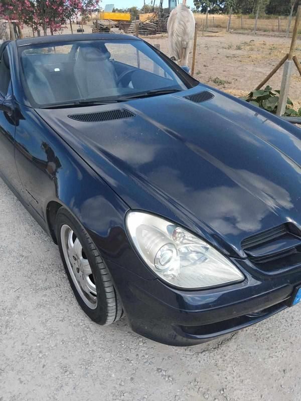 Azul Usado 2004 Mercedes SLK200 Cabrios | € 11.500 (Super Preço) - Imagem 1/4