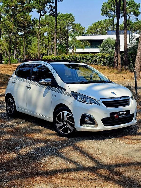 Branco Usado 2014 Peugeot 108 Allure Citadino | € 8.990 (Preço justo) - Imagem 1/4