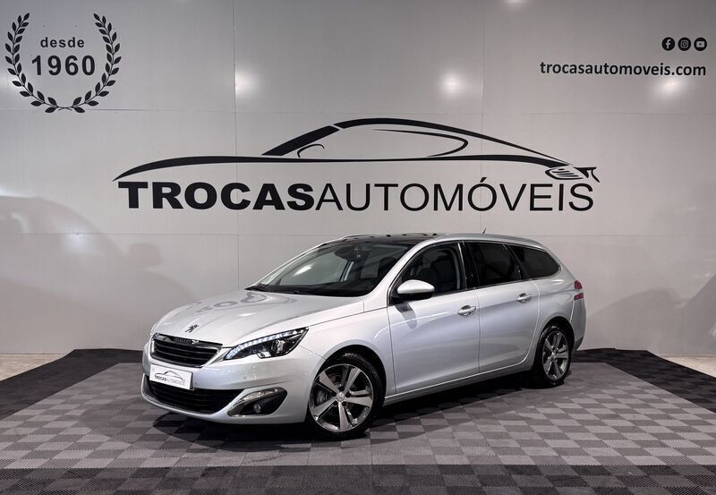 Cinza Usado 2015 Peugeot 308 Allure Carrinha | € 11.900 (Preço justo) - Imagem 1/4