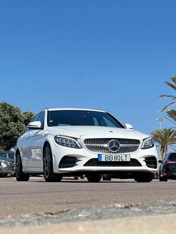 Branco Usado 2019 Mercedes C200 Business Carrinha | € 29.900 (Preço elevado) - Imagem 1/4