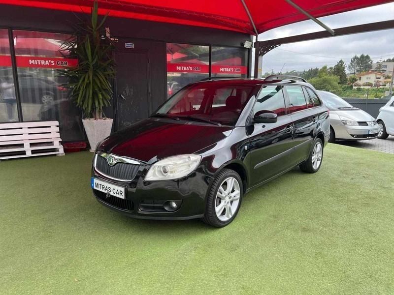 Preto Usado 2008 Skoda Fabia Carrinha | € 4.750 (Caro) - Imagem 1/4