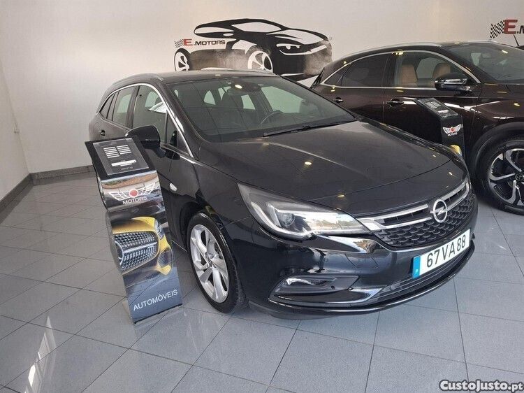 Preto Usado 2018 Opel Astra Carrinha | € 9.950 (Preço justo) - Imagem 1/1