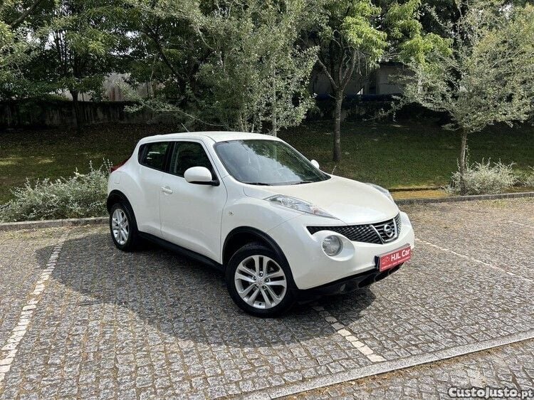 Branco Usado 2014 Nissan Juke Acenta SUV | € 10.900 (Bom preço) - Imagem 1/1
