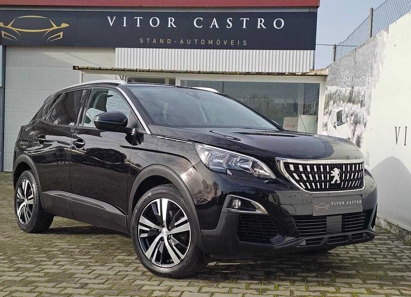 Preto Usado 2020 Peugeot 3008 Allure SUV | € 18.900 (Bom preço) - Imagem 1/4
