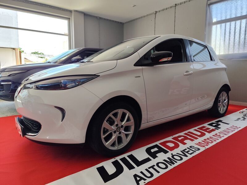 Branco Usado 2018 Renault Zoe LIMITED Citadino | € 14.750 (Preço elevado) - Imagem 1/4