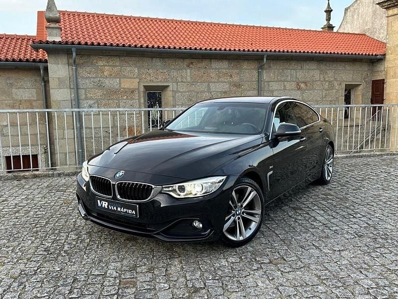 Preto Usado 2016 BMW 420 Gran Coupé Sport Line Coupé | € 22.490 (Preço justo) - Imagem 1/4