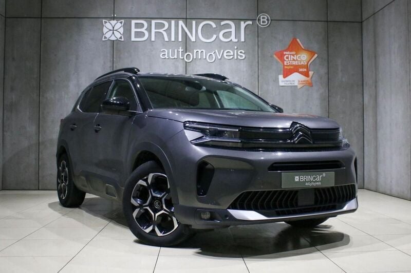 Cinzento Usado 2022 Citroën C5 Aircross Feel SUV | € 19.990 (Preço justo) - Imagem 1/4