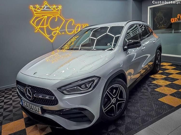 Usado Mercedes GLA180 AMG line 116 HP (85 kW) 2021 Cinza SUV
