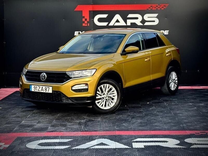 Amarelo Usado 2018 VW T-Roc Style SUV | € 20.900 (Caro) - Imagem 1/4
