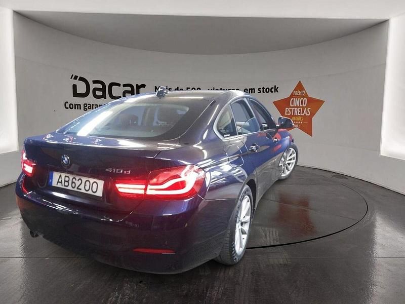 Usado BMW 418 Gran Coupé Advantage 150 HP (110 kW) 2020 Azul Coupé