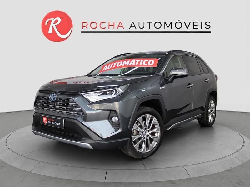 Cinza Usado 2022 Toyota RAV4 Hybrid SUV | € 34.990 (Bom preço) - Imagem 1/4