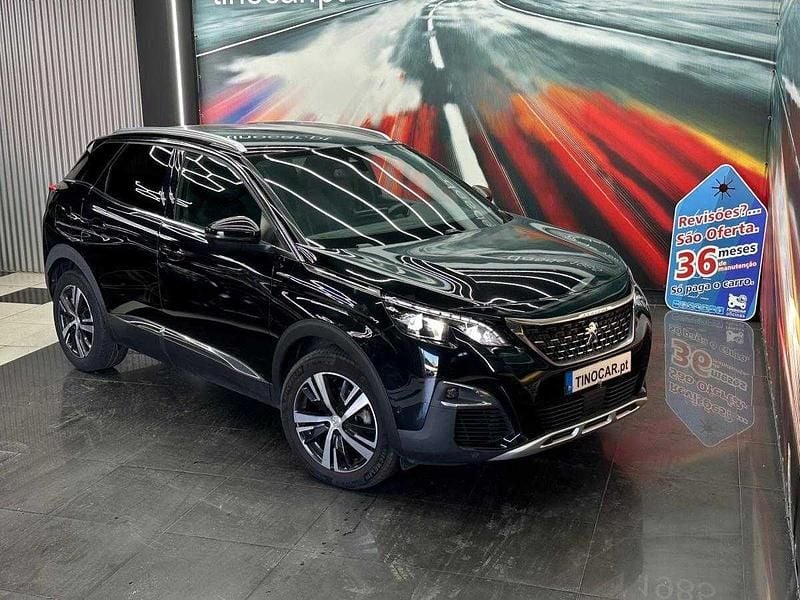 Preto Usado 2019 Peugeot 3008 | € 21.699 (Preço justo) - Imagem 1/4