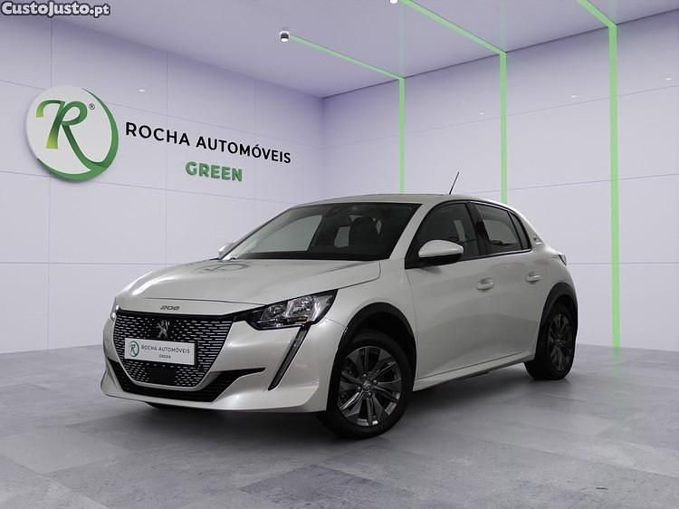 Branco Usado 2021 Peugeot e-208 Business-Line Citadino | € 19.999 (Preço justo) - Imagem 1/1