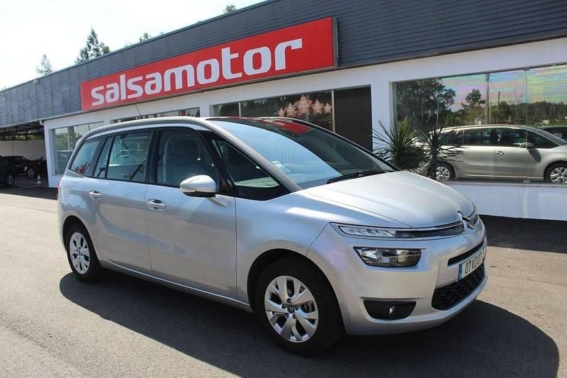 Cinzento Usado 2015 Citroën Grand C4 Picasso Exclusive Monovolume | € 12.950 (Preço justo) - Imagem 1/4