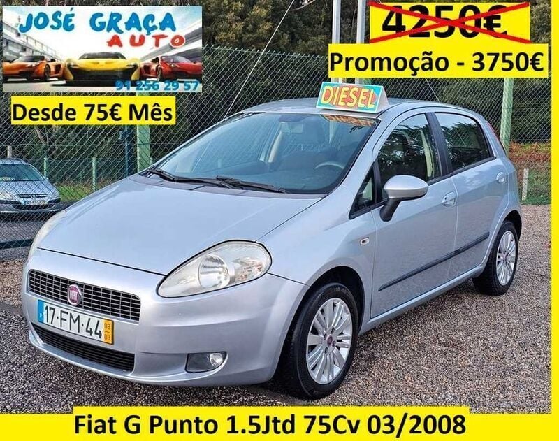 Usado 2009 Fiat Punto Citadino | € 3.750 (Preço justo) - Imagem 1/4