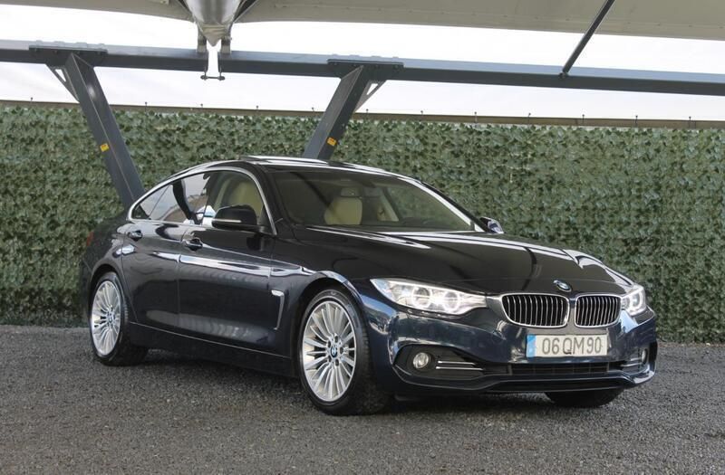 Azul Usado 2015 BMW 430 Gran Coupé Luxury Line Coupé | € 23.980 - Imagem 1/4
