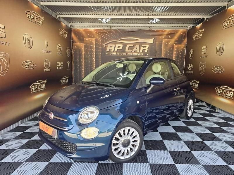 Azul Usado 2021 Fiat 500C Connect Cabrios | € 11.250 (Bom preço) - Imagem 1/4