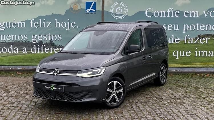 Cinza Usado 2021 VW Caddy Monovolume | € 32.500 - Imagem 1/1