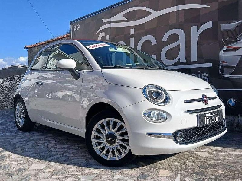 Branco Usado 2017 Fiat 500C Lounge Cabrios | € 9.999 (Preço justo) - Imagem 1/4
