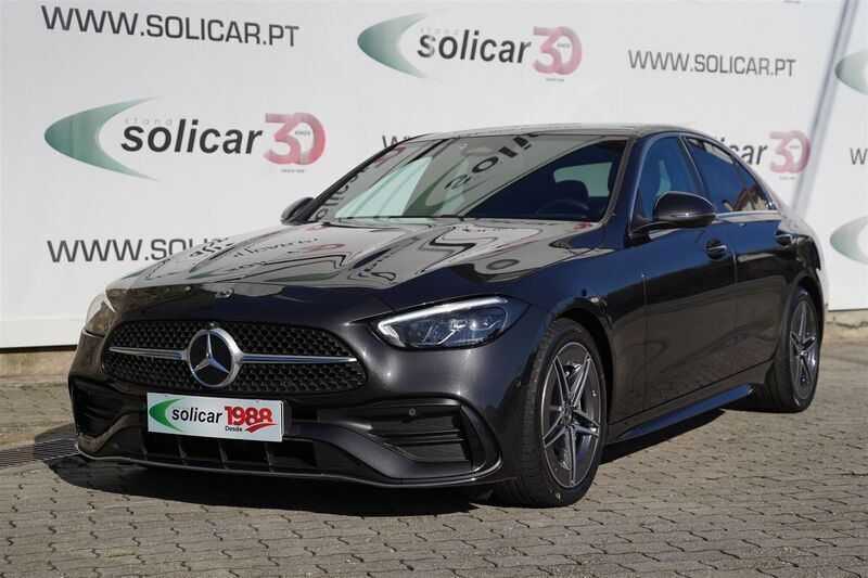 Cinza antracite Usado 2023 Mercedes C300 AMG line Sedan | € 50.990 (Preço justo) - Imagem 1/4