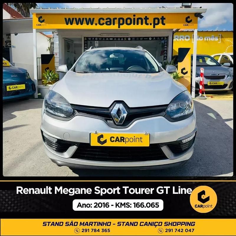 Cinzento Usado 2016 Renault Mégane GT Line GT-Line Citadino | € 13.900 (Preço justo) - Imagem 1/4