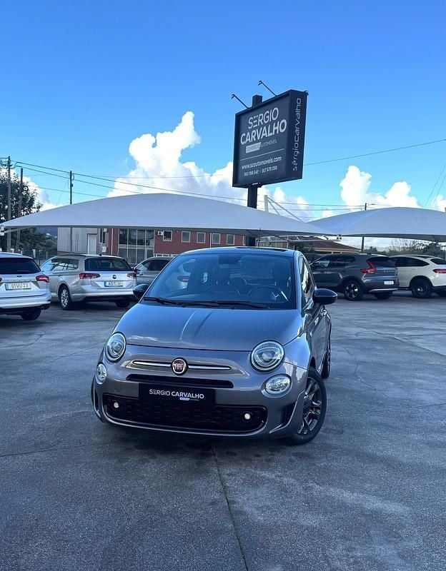 Cinza Usado 2021 Fiat 500 Sport Citadino | € 12.900 (Preço justo) - Imagem 1/4