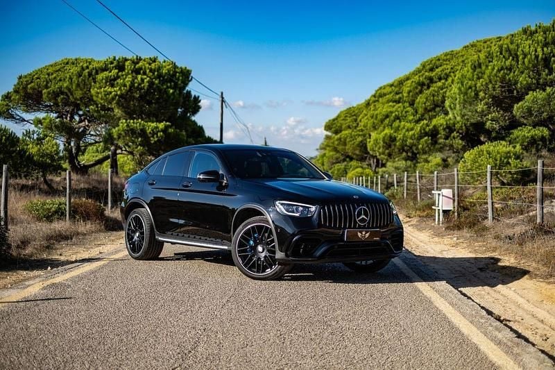 Preto Usado 2017 Mercedes GLC350 AMG line Coupé | € 39.850 - Imagem 1/4