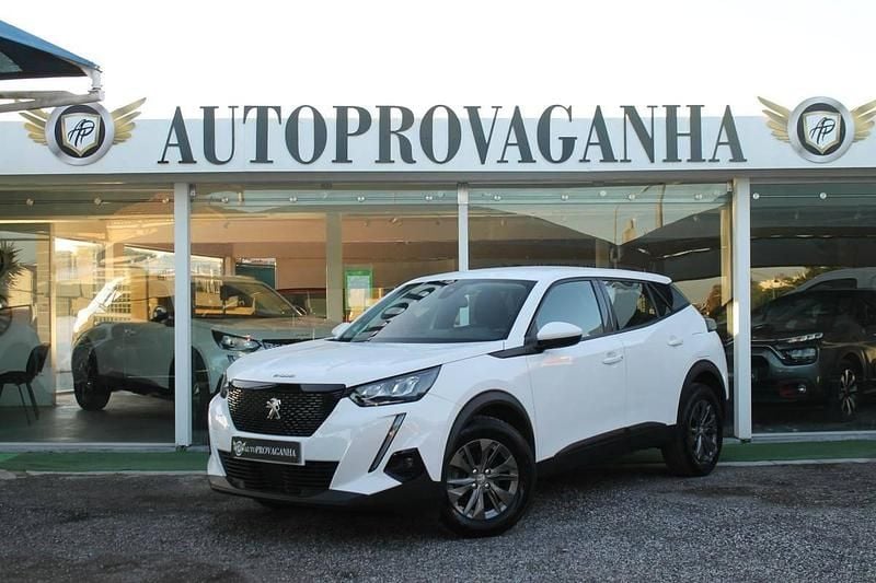 Branco Usado 2021 Peugeot 2008 Active SUV | € 18.900 (Preço justo) - Imagem 1/4