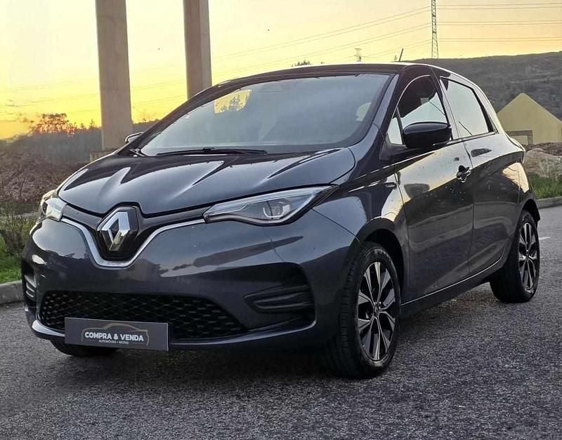 Usado Renault Zoe 100 kW (136 HP) 2021 Cinzento Citadino