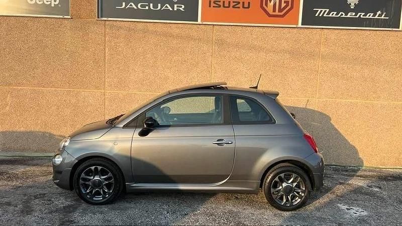 Cinza Usado 2021 Fiat 500 Connect Citadino | € 12.900 (Preço justo) - Imagem 1/4