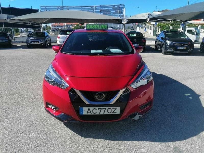 Usado Nissan Micra Acenta 100 HP (73 kW) 2020 Vermelho Citadino