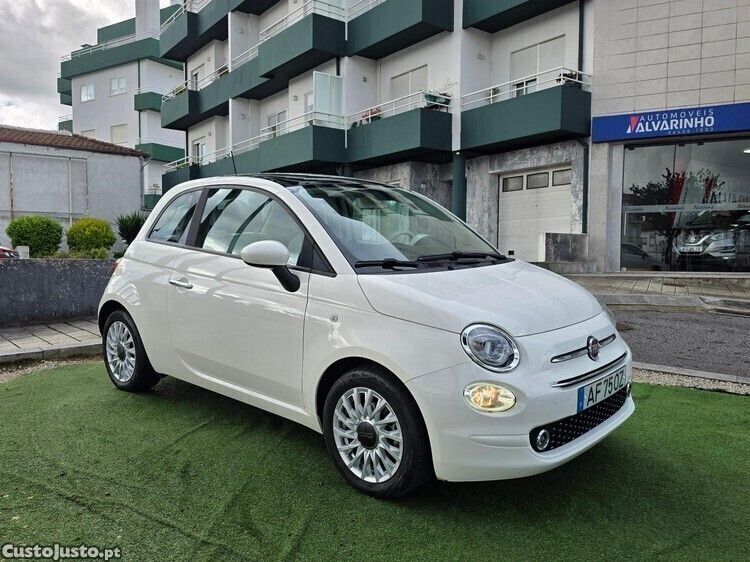 Branco Usado 2021 Fiat 500 Lounge Citadino | € 12.950 (Preço justo) - Imagem 1/1