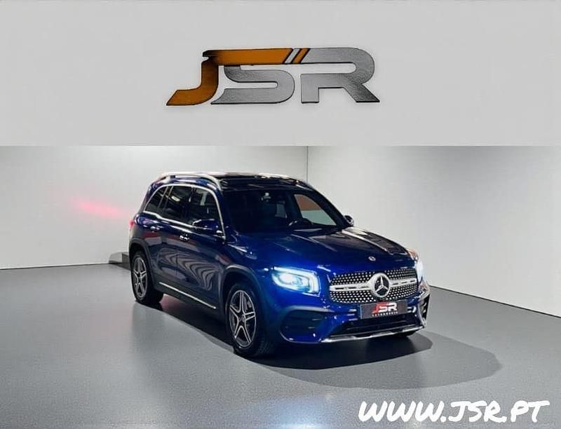 Usado Mercedes GLB200 AMG line 150 HP (110 kW) 2021 Azul SUV