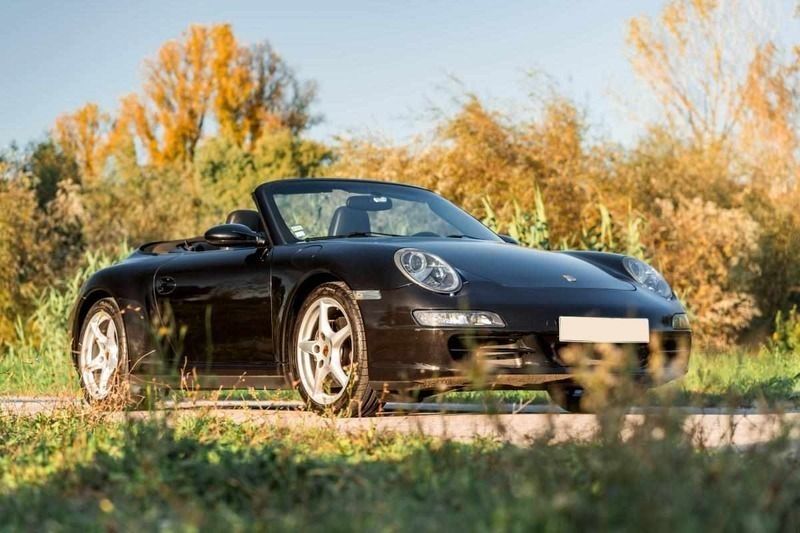 Preto Usado 2006 Porsche 911 Carrera 4 Cabriolet Cabrios | € 58.000 - Imagem 1/4