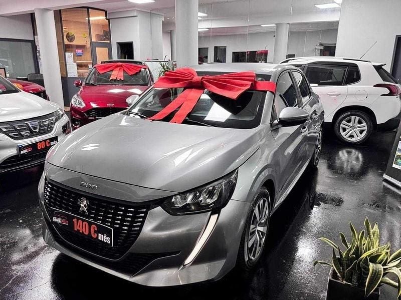 Usado Peugeot 208 101 HP (74 kW) 2020 Cinzento Citadino