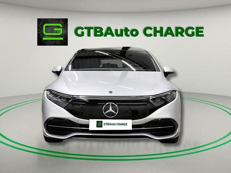 Cinza Usado 2022 Mercedes EQS450+ Sedan | € 59.900 (Preço justo) - Imagem 1/4