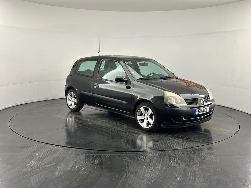 Preto Usado 2005 Renault Clio II Van | € 1.650 - Imagem 1/4