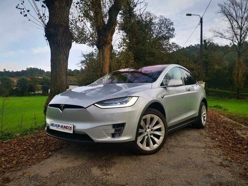 Cinza Usado 2017 Tesla Model X SUV | € 45.900 (Preço elevado) - Imagem 1/4