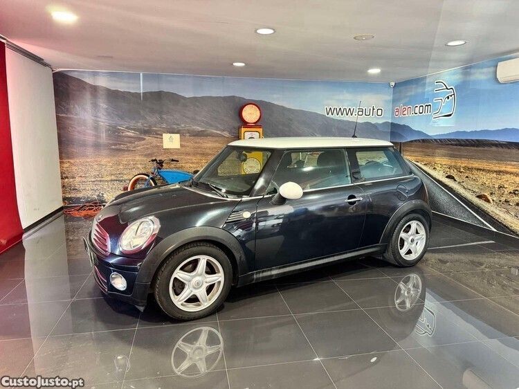 Preto Usado 2008 Mini Cooper D Citadino | € 7.500 (Preço justo) - Imagem 1/1