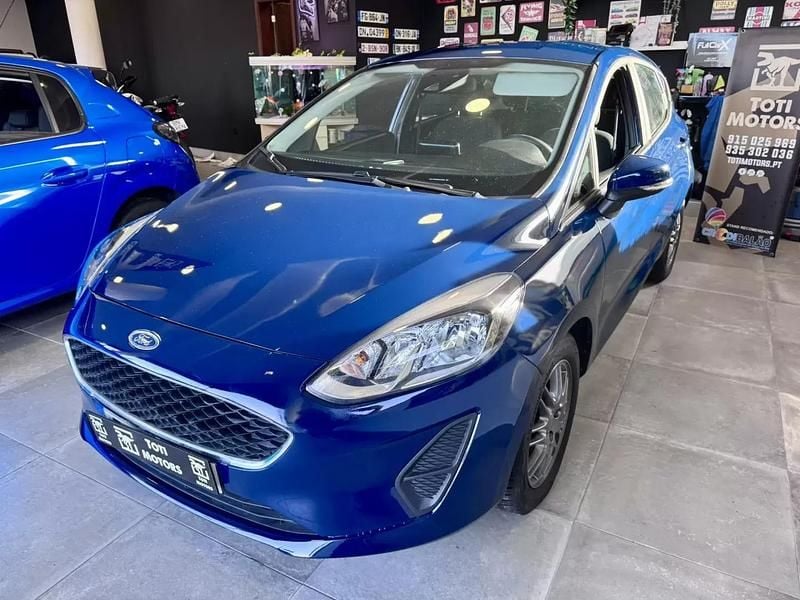 Usado Ford Fiesta 85 HP (62 kW) 2019 Azul Citadino
