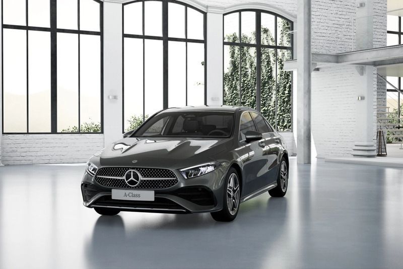 Cinzento Novo 2025 Mercedes A200 Sedan | € 49.856 (Preço justo) - Imagem 1/4